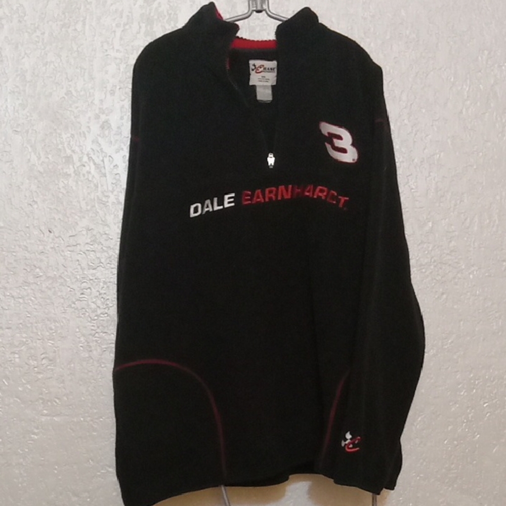 Chase Authentics Black Nascar Pullover